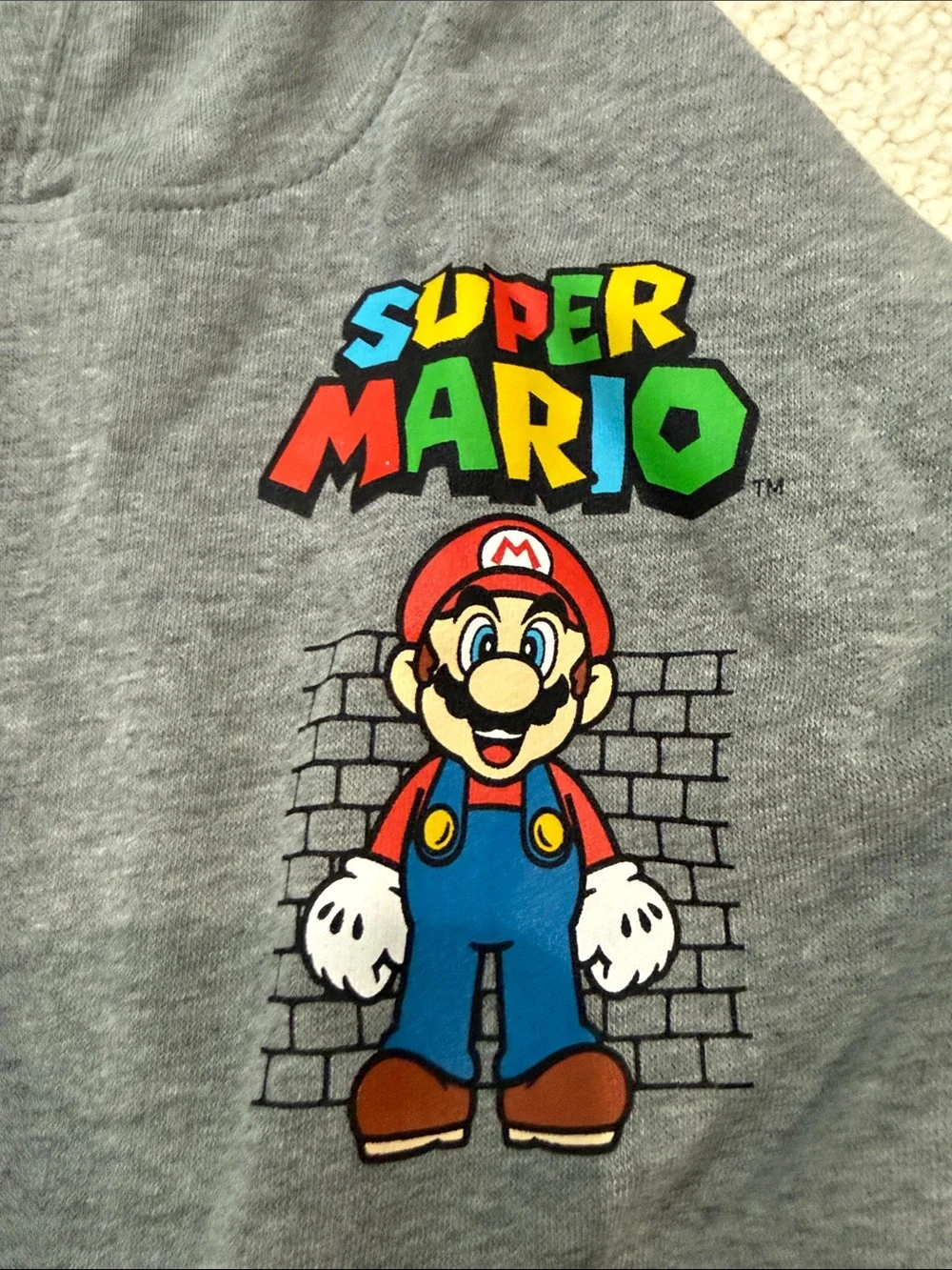 Bundle of 3 Kid’s Hoodies-Pokemon, Mario, Spider-Man